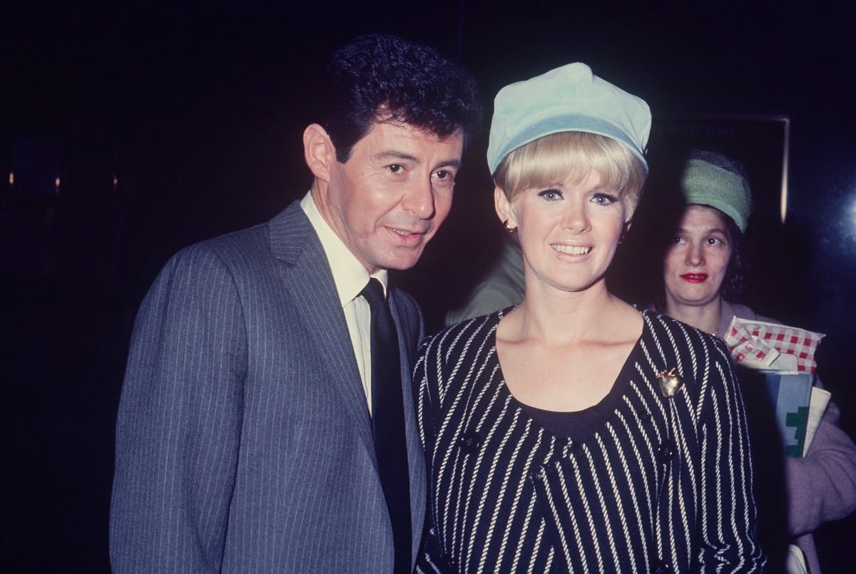 Connie Stevens with Eddie Fisher.