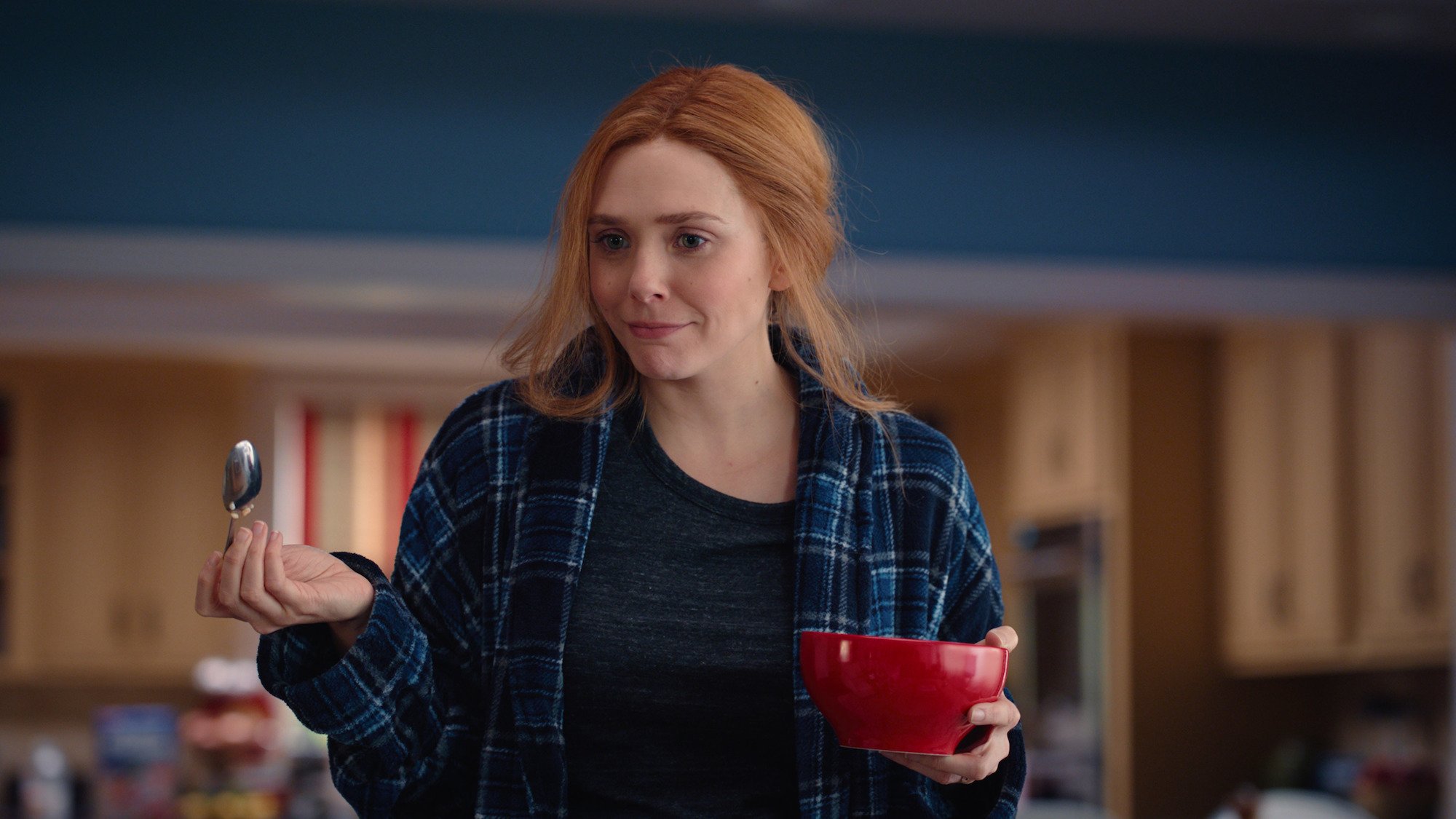 Elizabeth Olsen as Wanda Maximoff in 'WandaVision' Episode 7