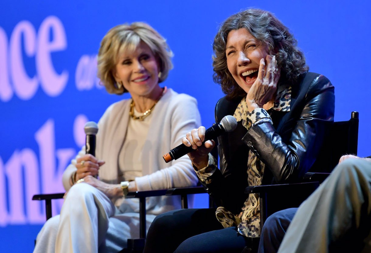 Jane Fonda and Lily Tomlin