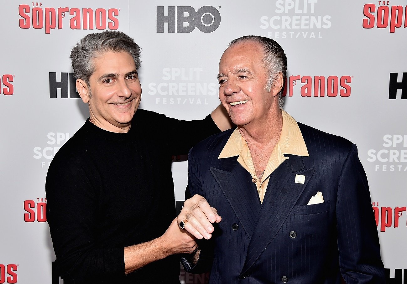 Michael Imperioli and Tony Sirico in 2019