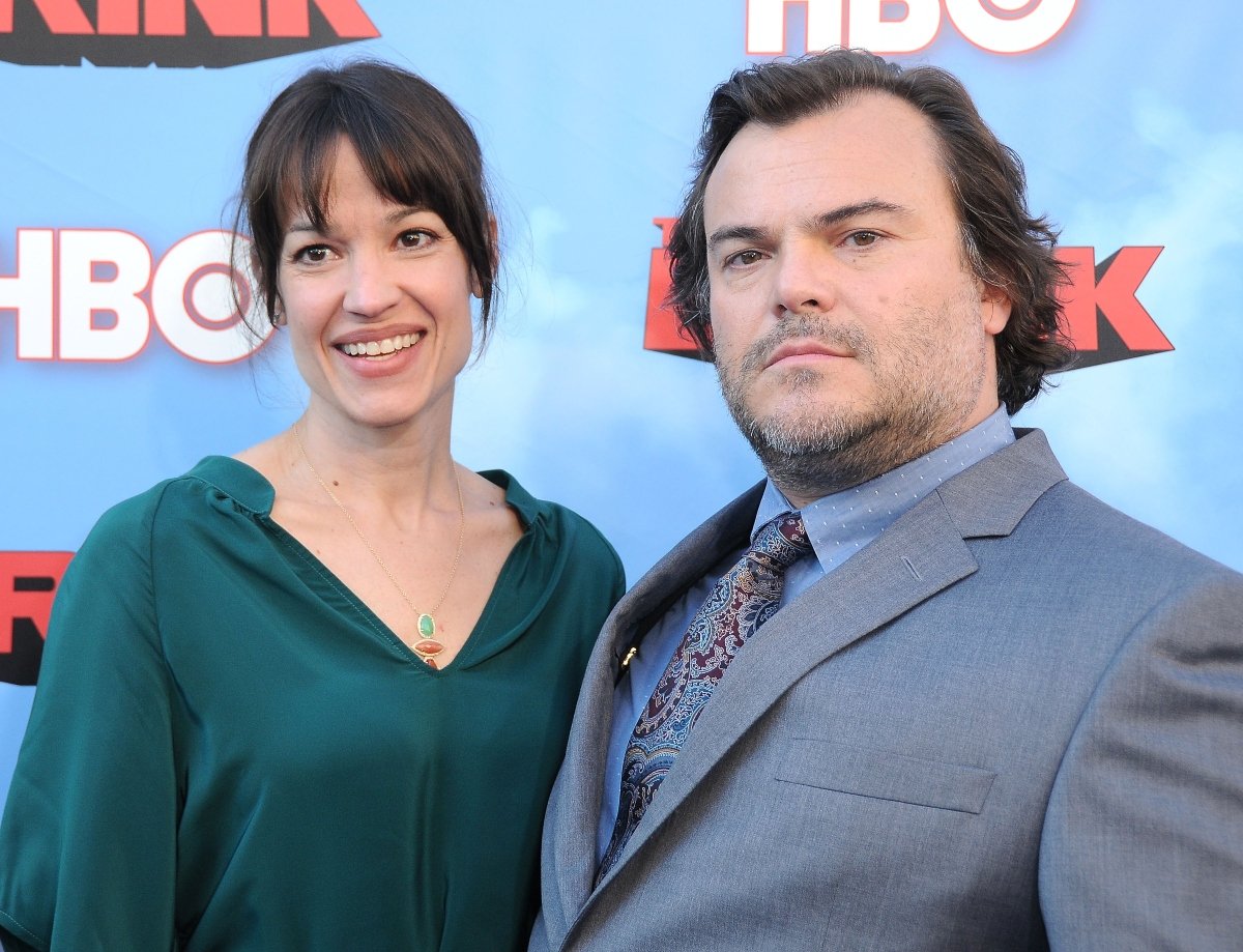 Jack Black and wife Tanya Haden