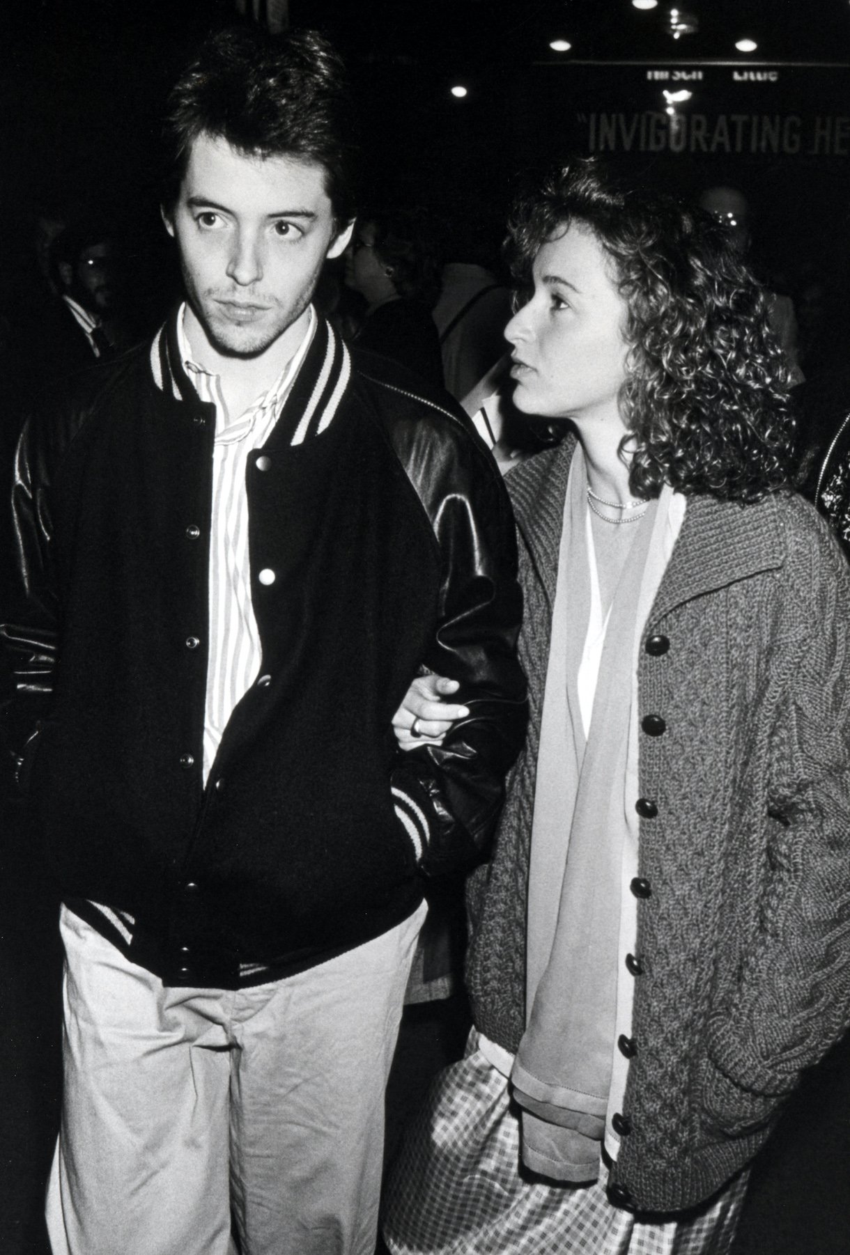 Matthew Broderick and Jennifer Grey