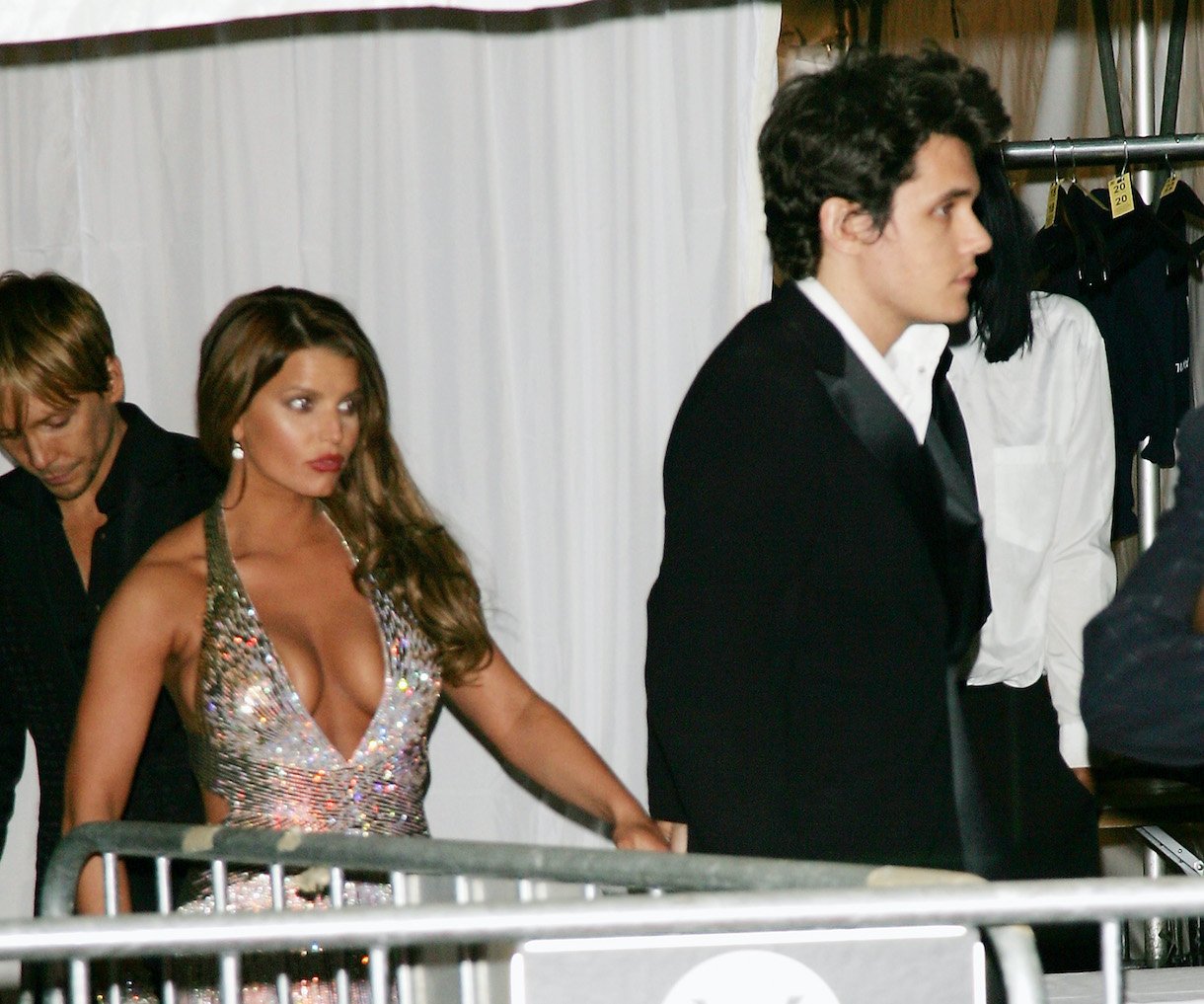 John Mayer and Jessica Simpson leave The Metropolitan Museum of Art's Costume Institute Gala May 7, 2007