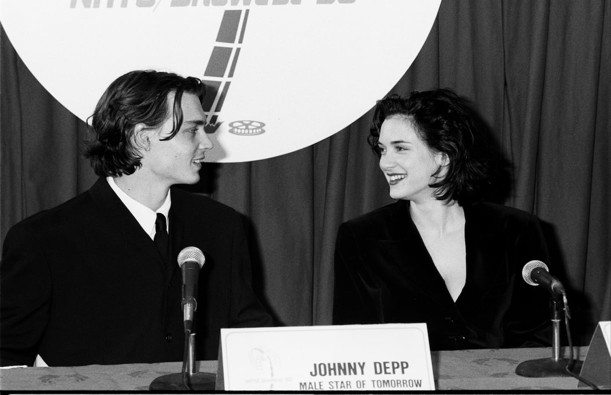 Johnny Depp and Winona Ryder