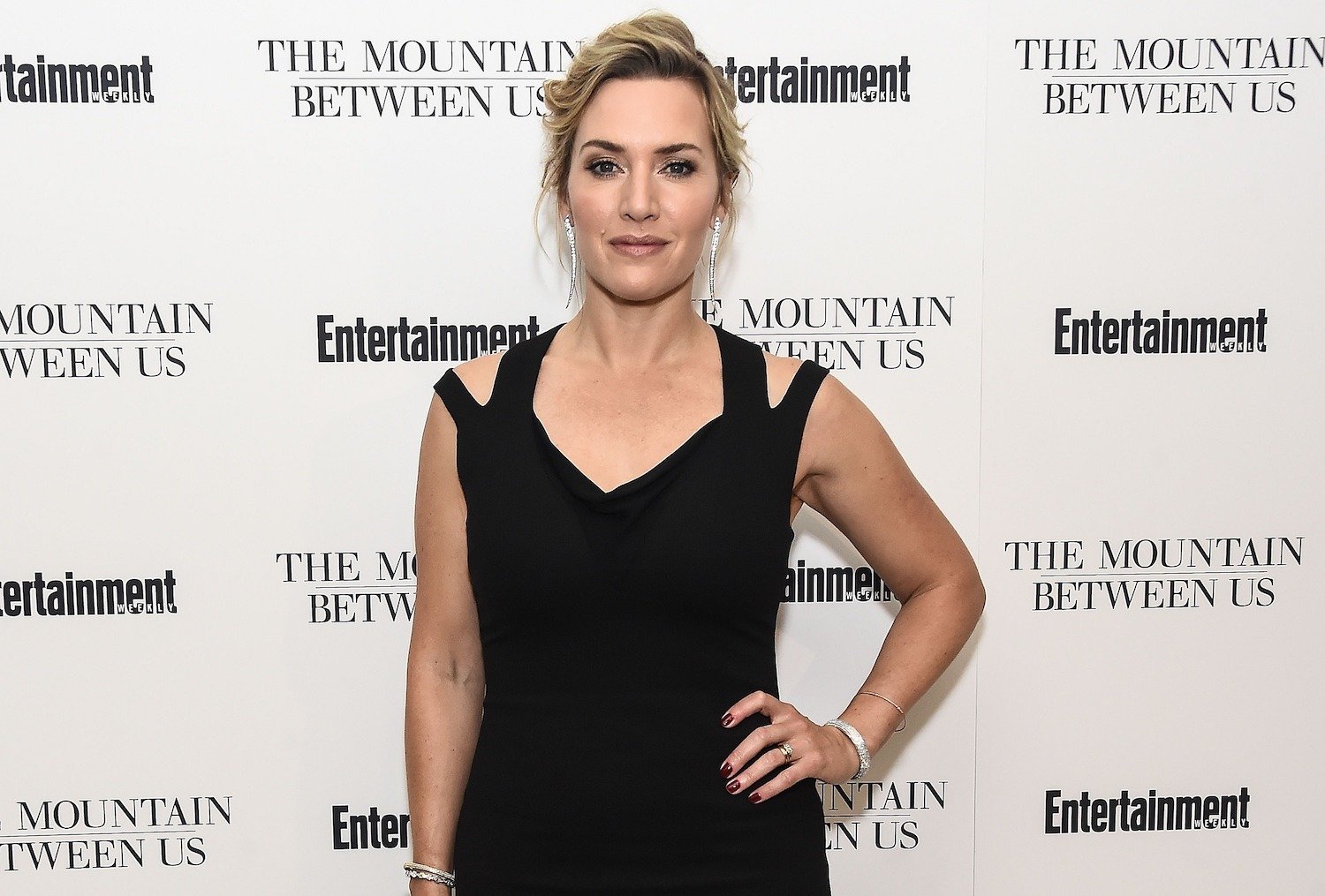 Kate Winslet attends the screening of 'The Mountain Between Us' on September 26, 2017 in New York City