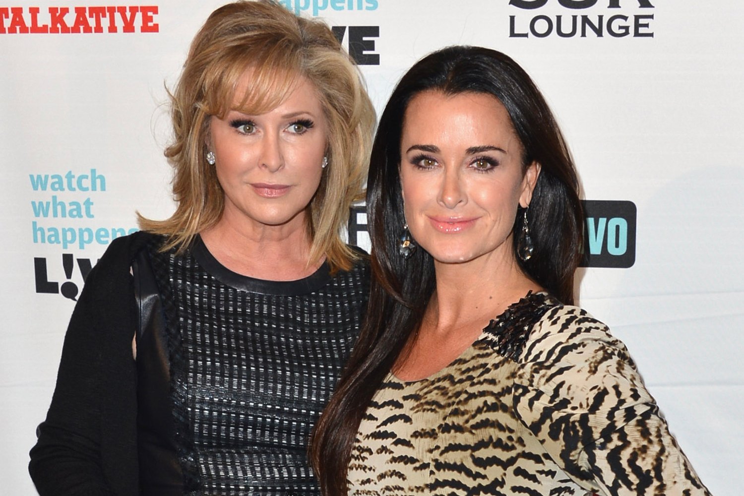 Kathy Hilton and Kyle Richards