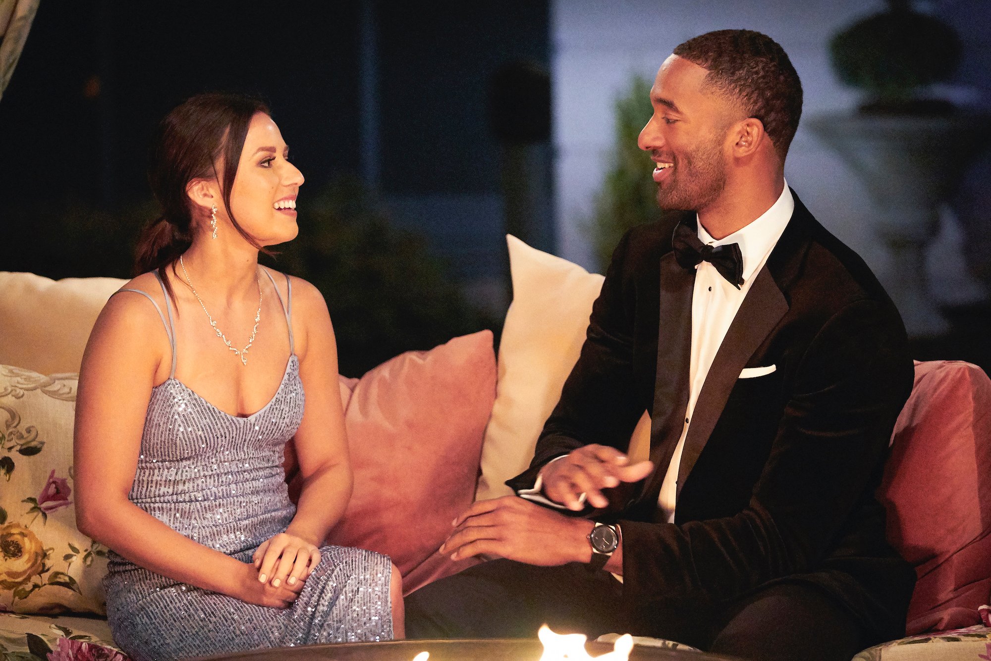 Katie Thurston and Matt James on Night 1 of 'THE BACHELOR'