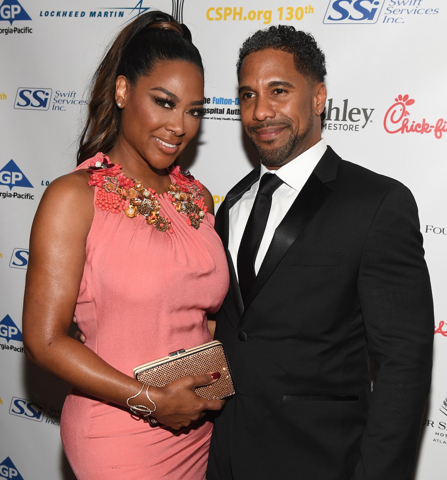 Kenya Moore and Marc Daly