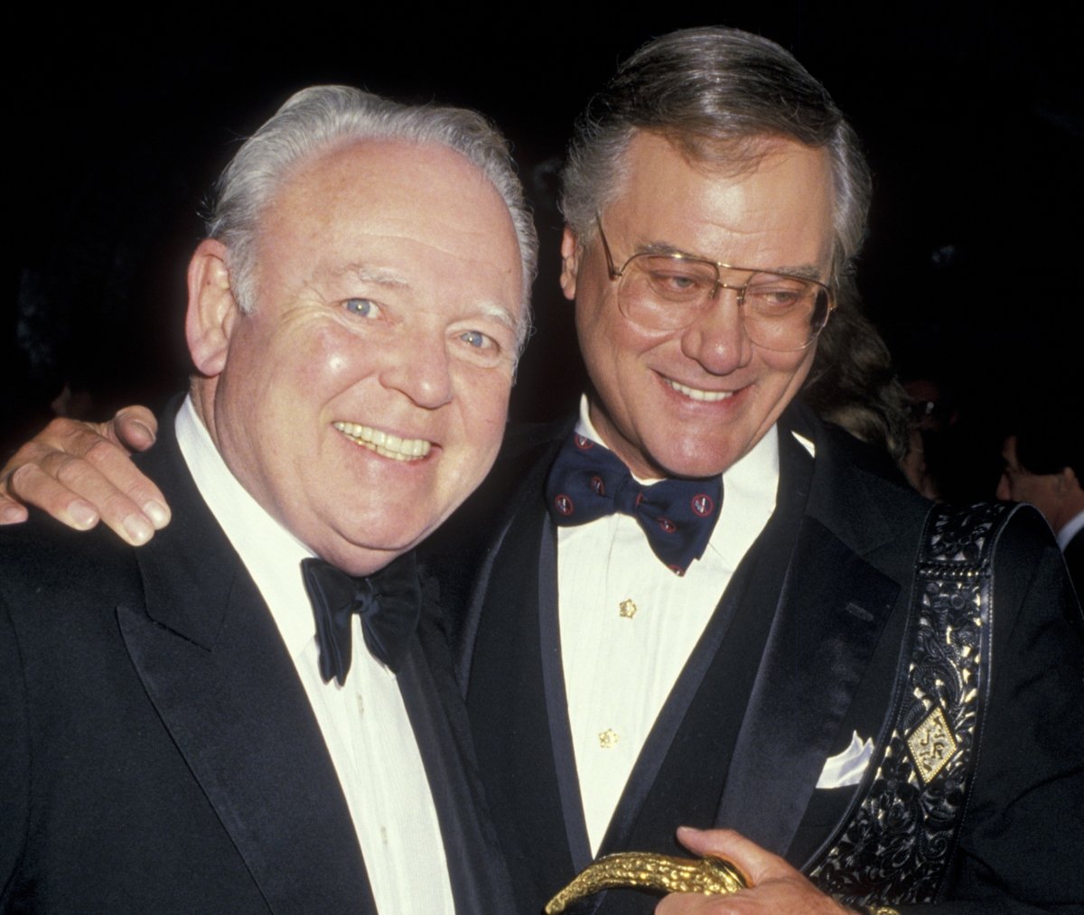 Larry Hagman and Carroll O'Connor