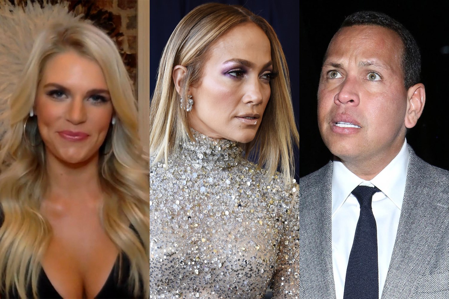 Madison LeCroy, Jennifer Lopez, and Alex Rodriguez