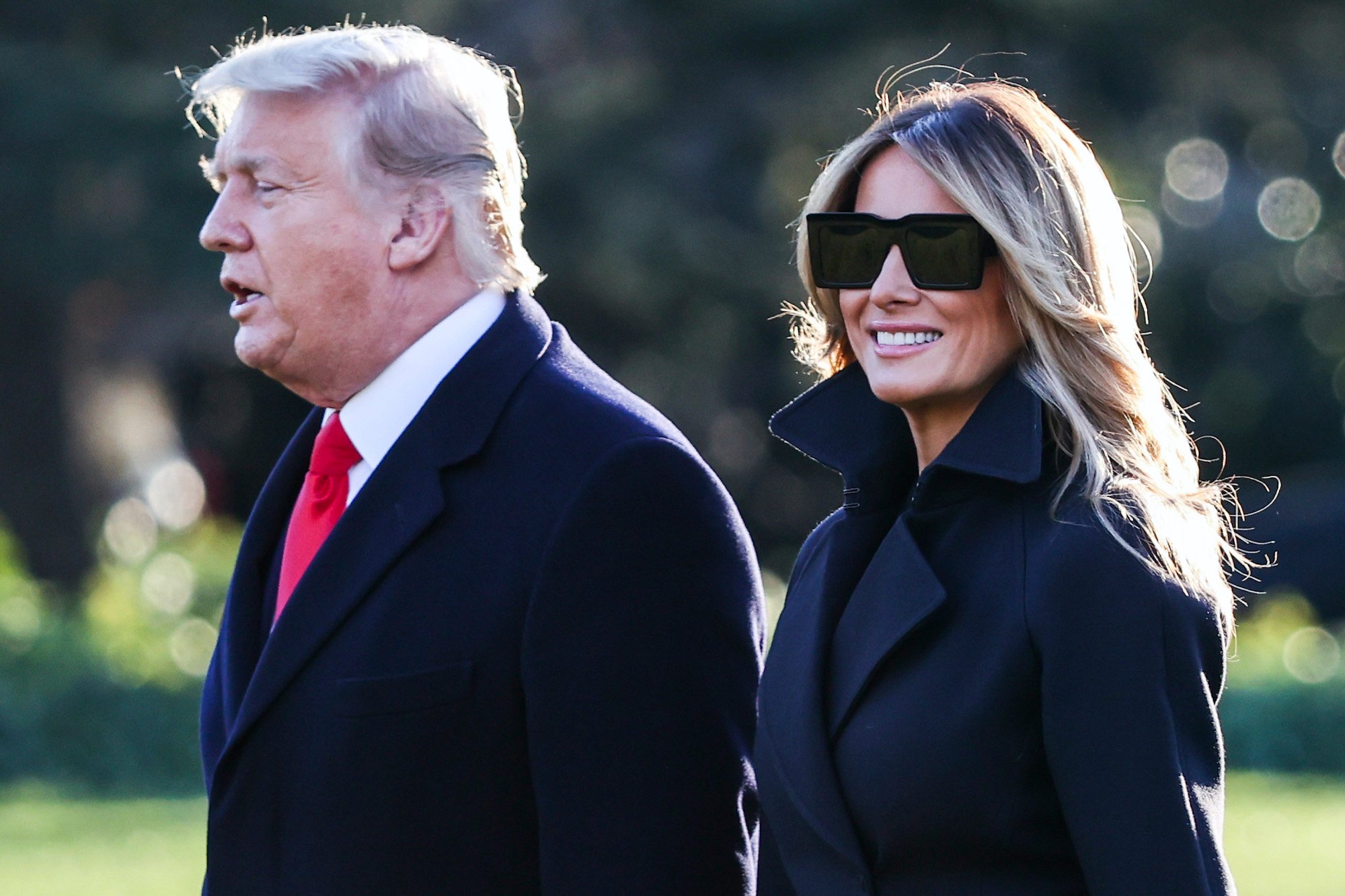 Donald Trump and Melania Trump