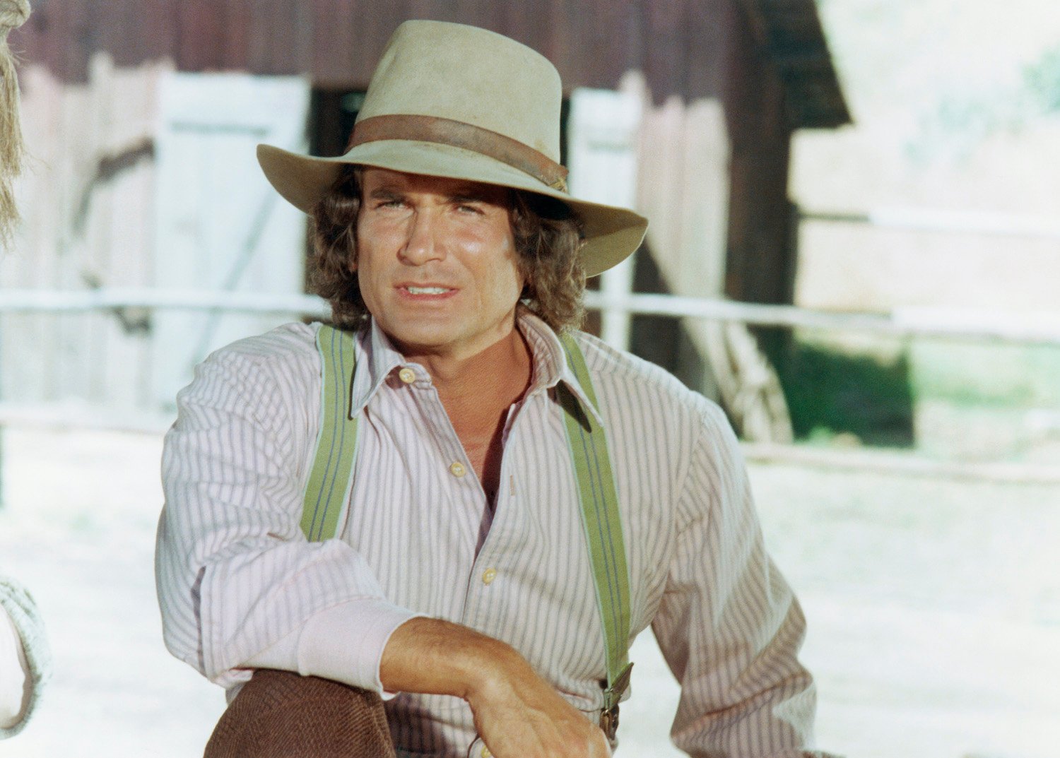 Michael Landon as Charles Philip Ingalls on 'Little House on the Prairie'