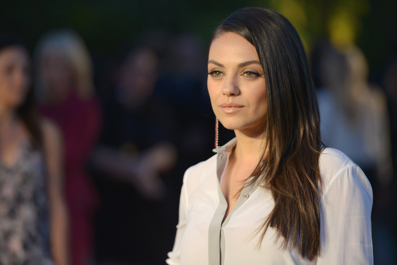 Mila Kunis attends the Burberry "London in Los Angeles" event at Griffith Observatory