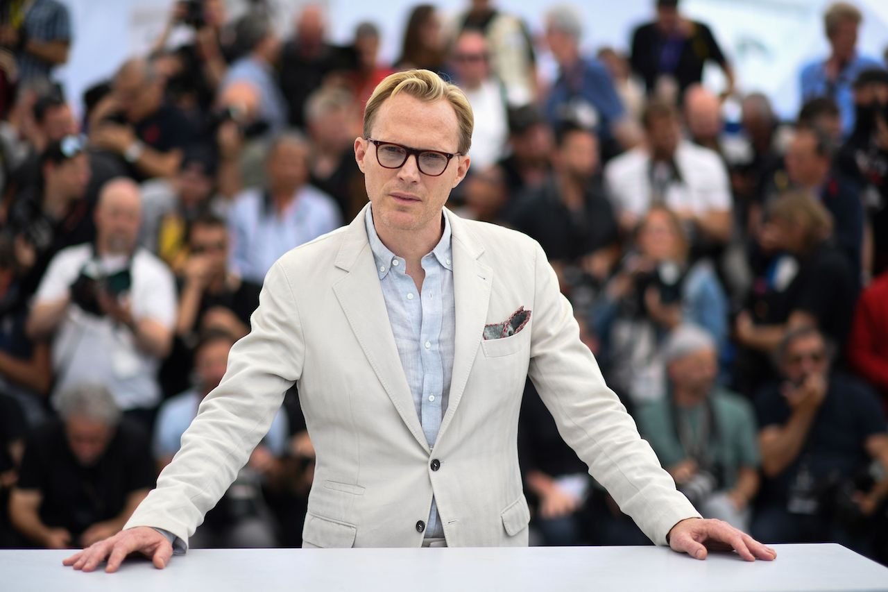 Paul Bettany poses during a photocall for the film "Solo : A Star Wars Story"