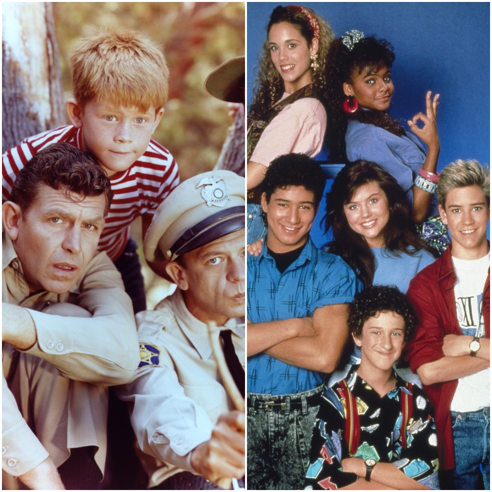 The casts of 'The Andy Griffith Show' and 'Saved By the Bell'