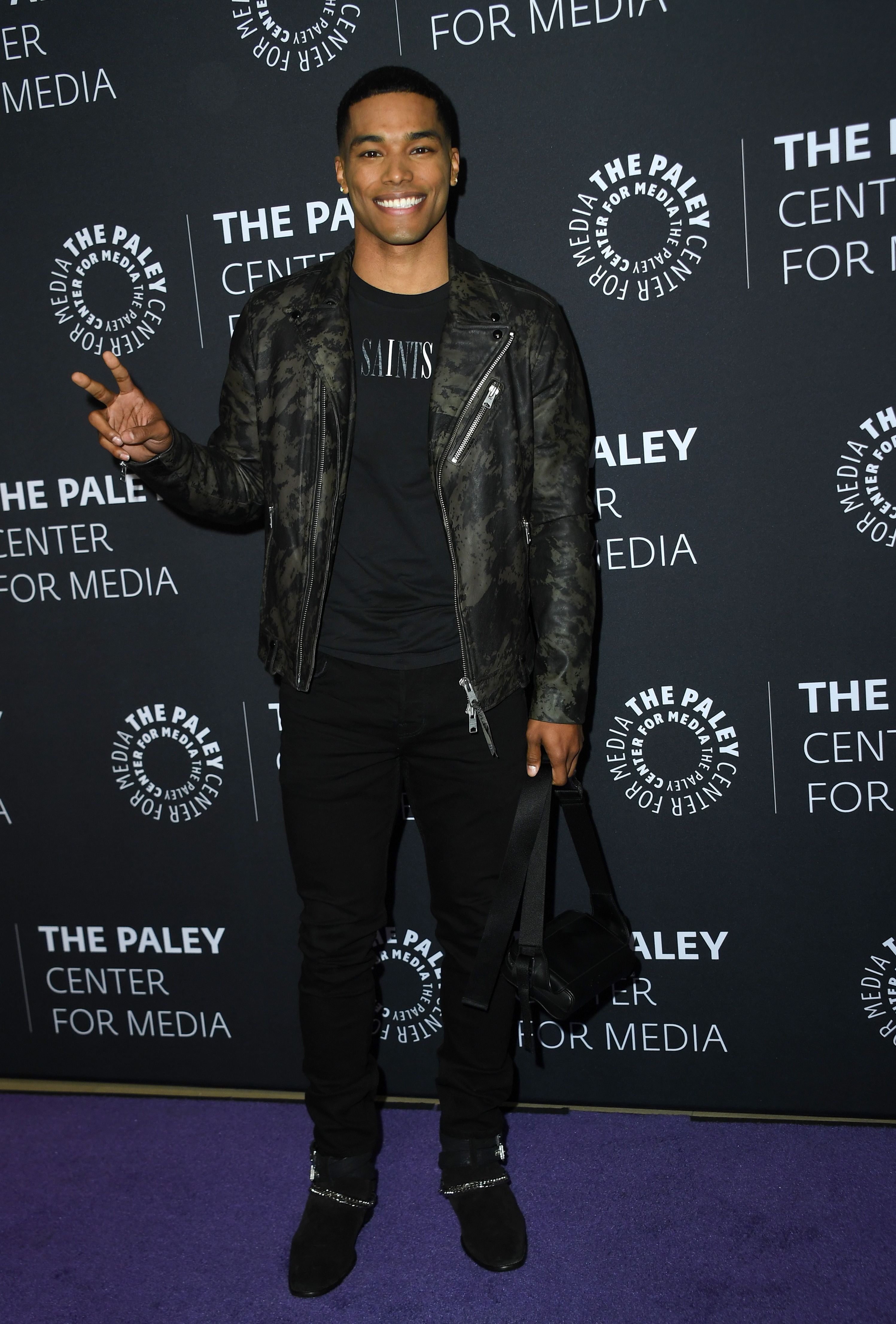 Rome Flynn on the red carpet