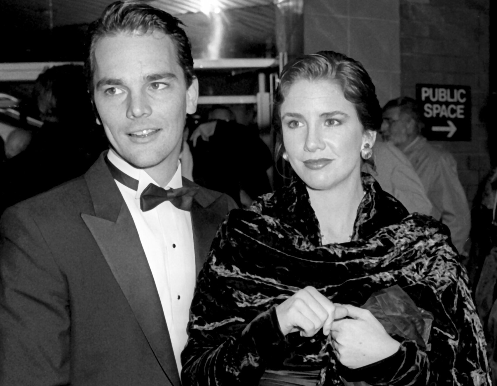 Bo Brinkmand and Melissa Gilbert at the "Full Moon In Blue Water" premiere