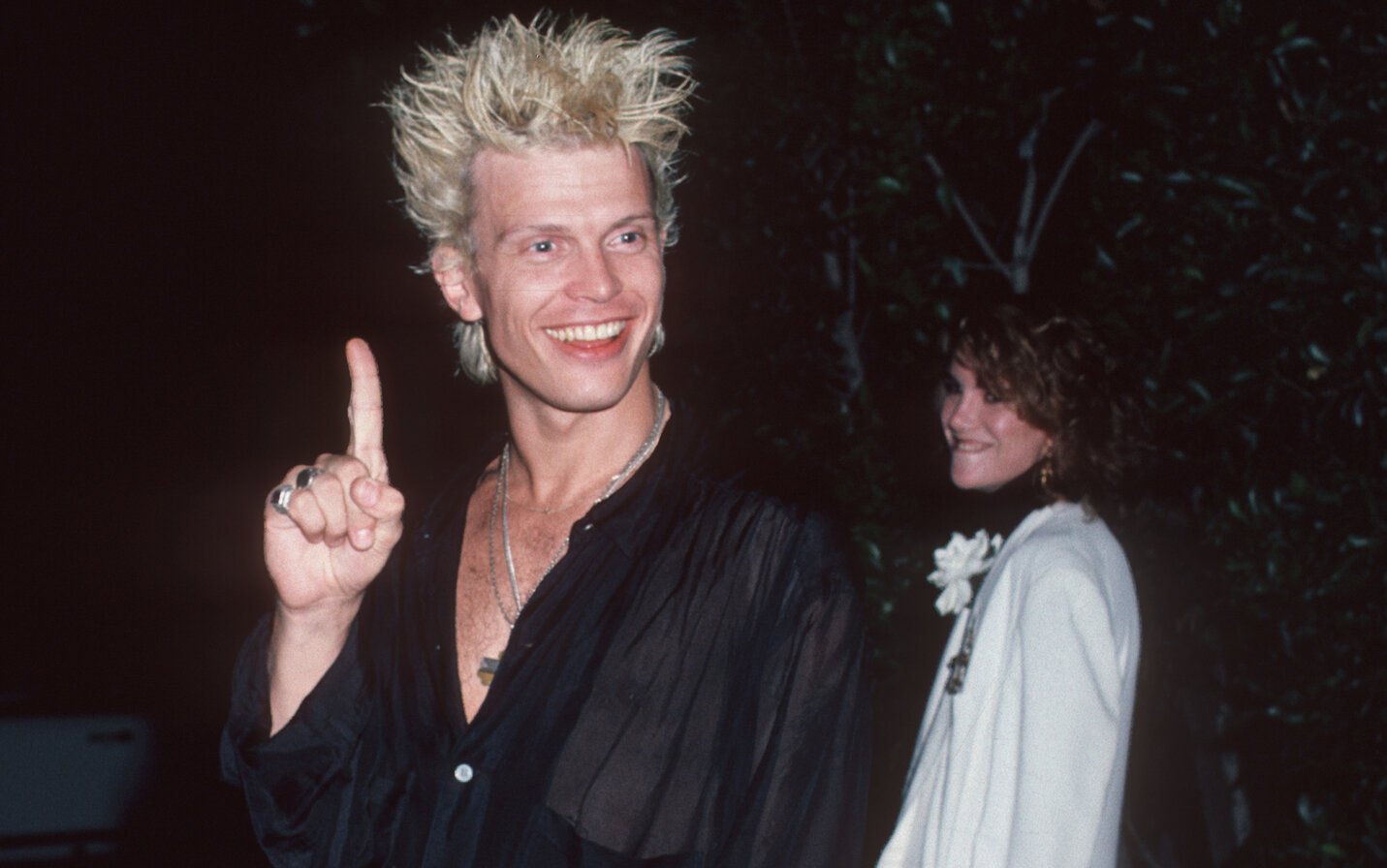 Billy Idol and Melissa Gilbert