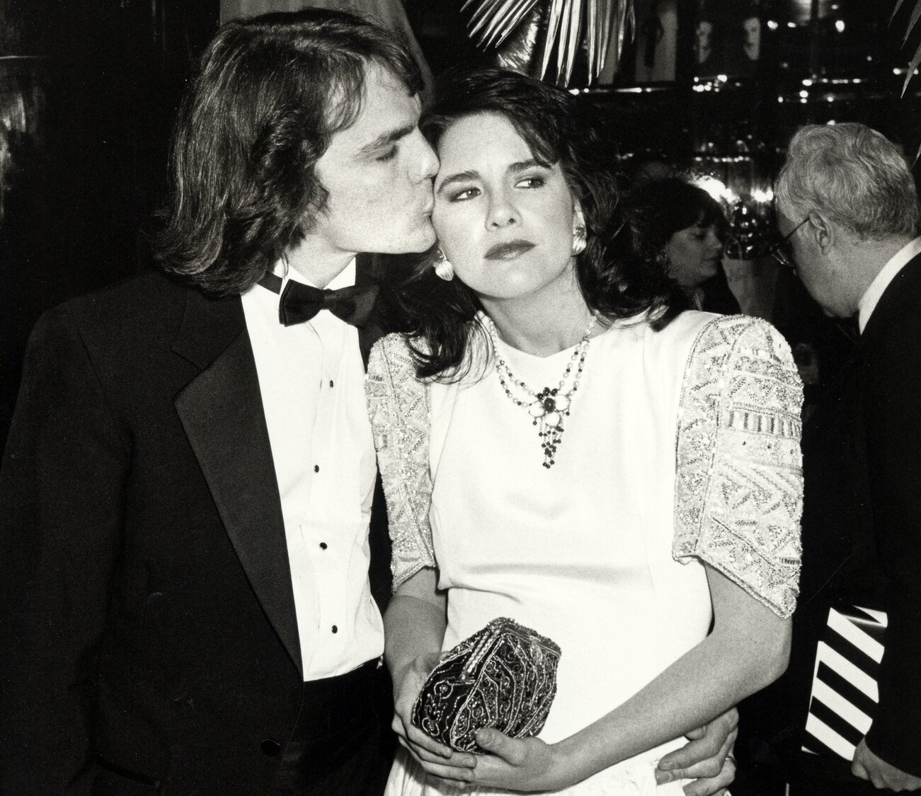 Bo Brinkman and Melissa Gilbert at the "Hooray For Hollywood" AIDS Benefit - April 5, 1988