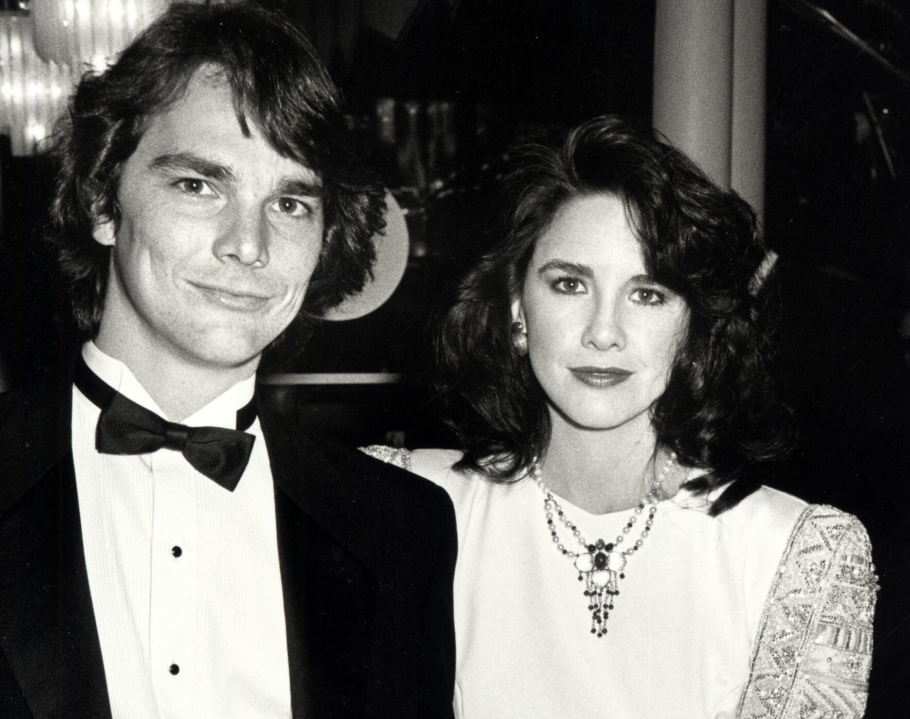 Bo Brinkman and Melissa Gilbert attend the "Hooray For Hollywood" AIDS Benefit - April 5, 1988