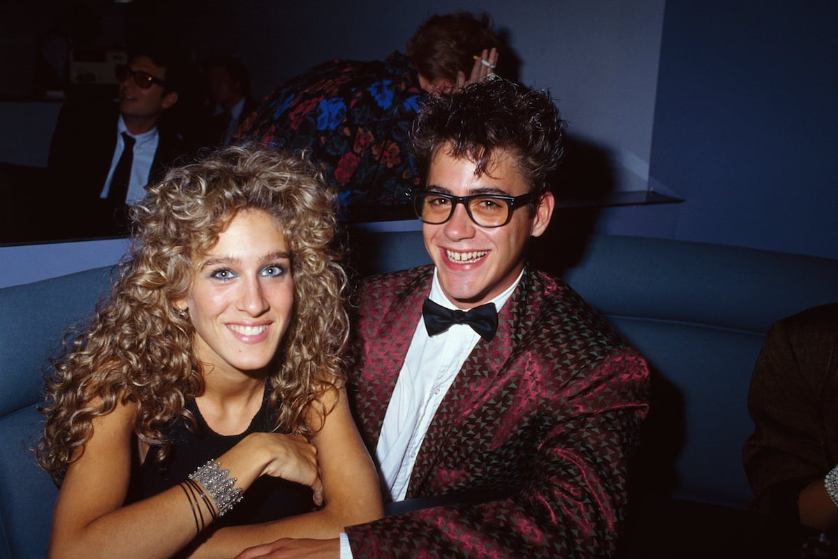 Sarah Jessica Parker with Robert Downey Jr