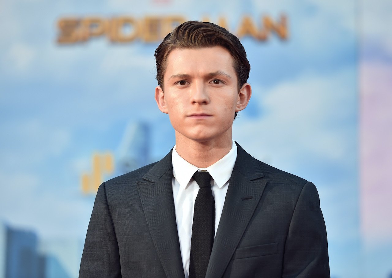 Tom Holland attends the premiere of Columbia Pictures' "Spider-Man: Homecoming" at TCL Chinese Theatre