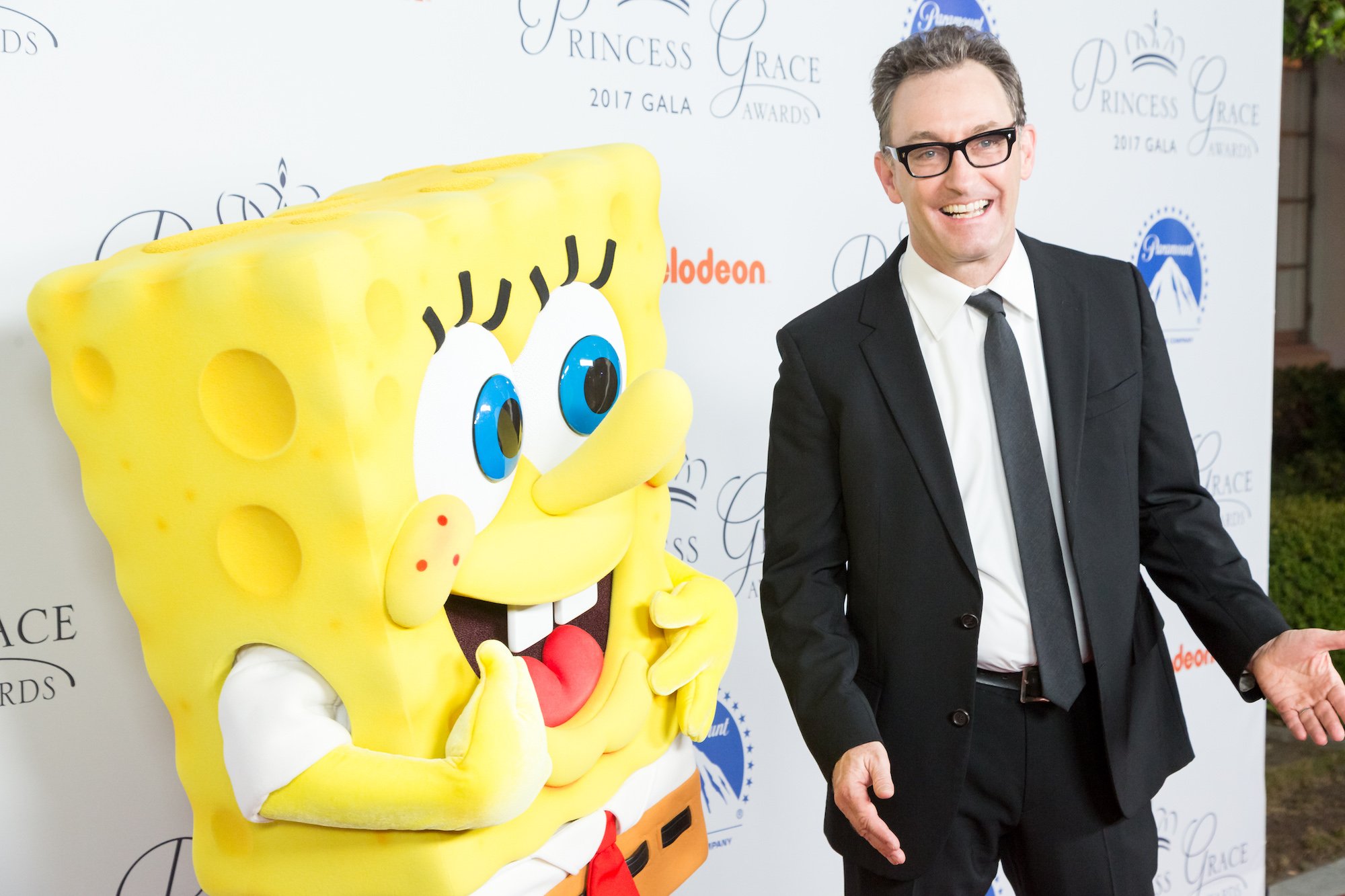 Spongebob Squarepants and Tom Kenny