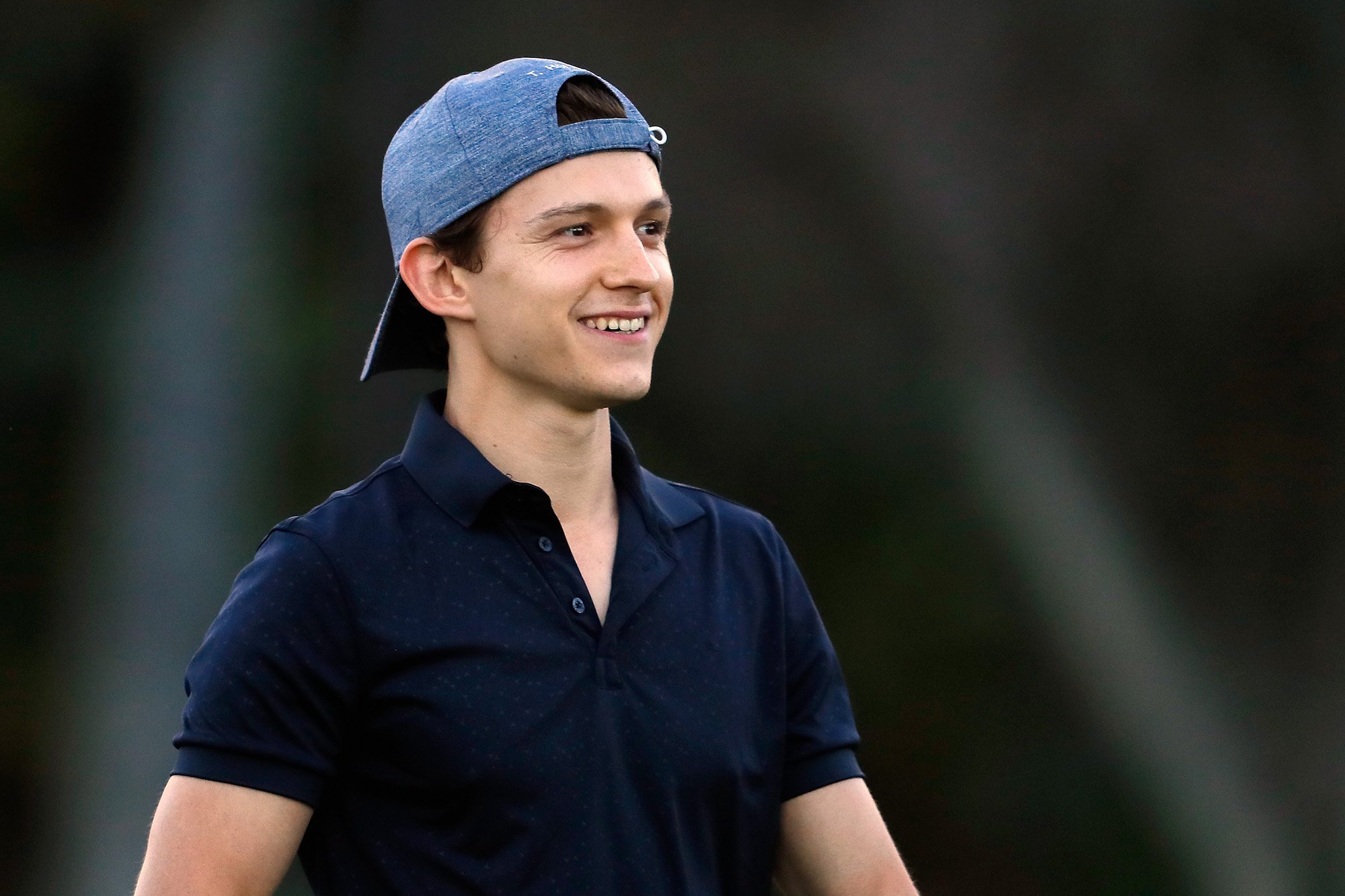 Tom Holland during a practice round at the Sony Open In Hawaii at Waialae Country Club on Jan. 9, 2019