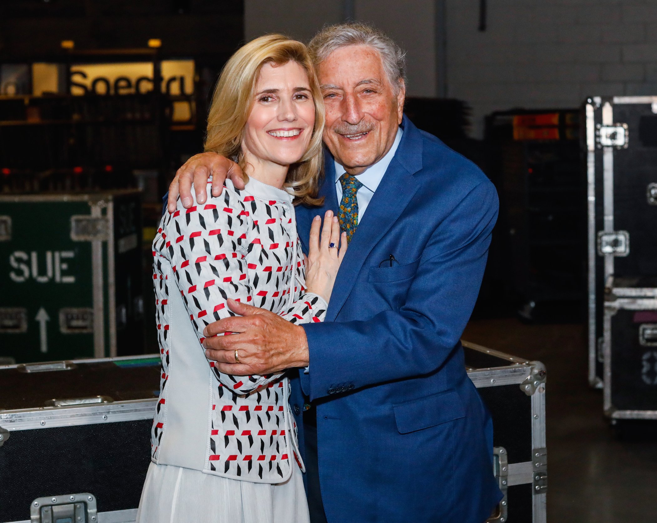 Tony Bennett and Susan Benedetto