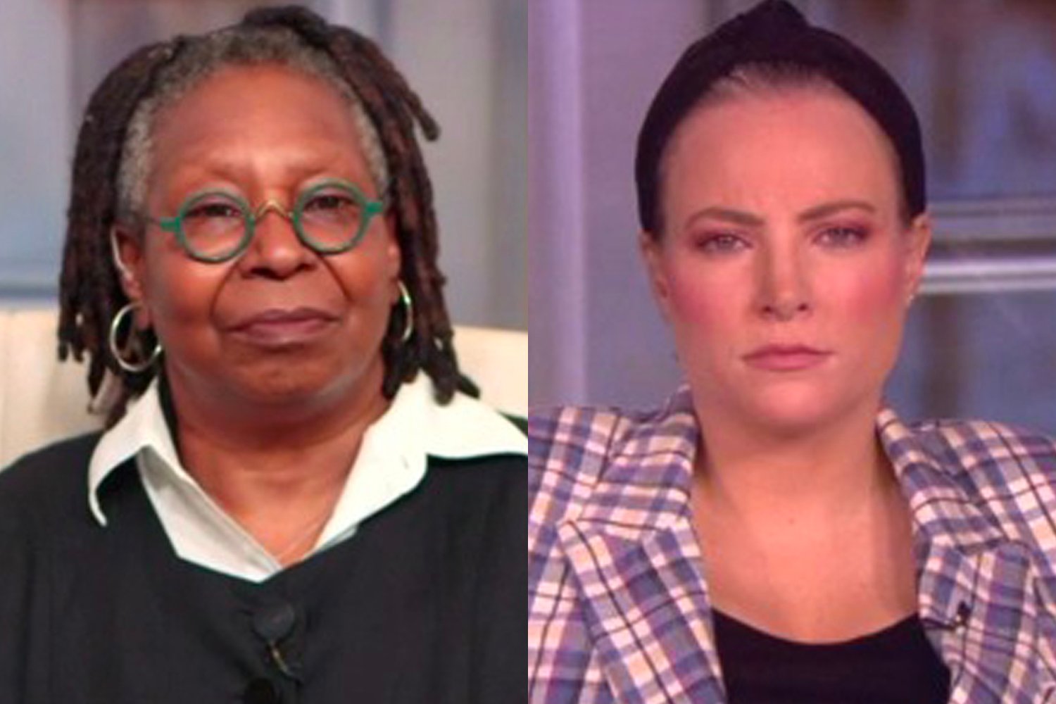 Whoopi Goldberg and Meghan McCain