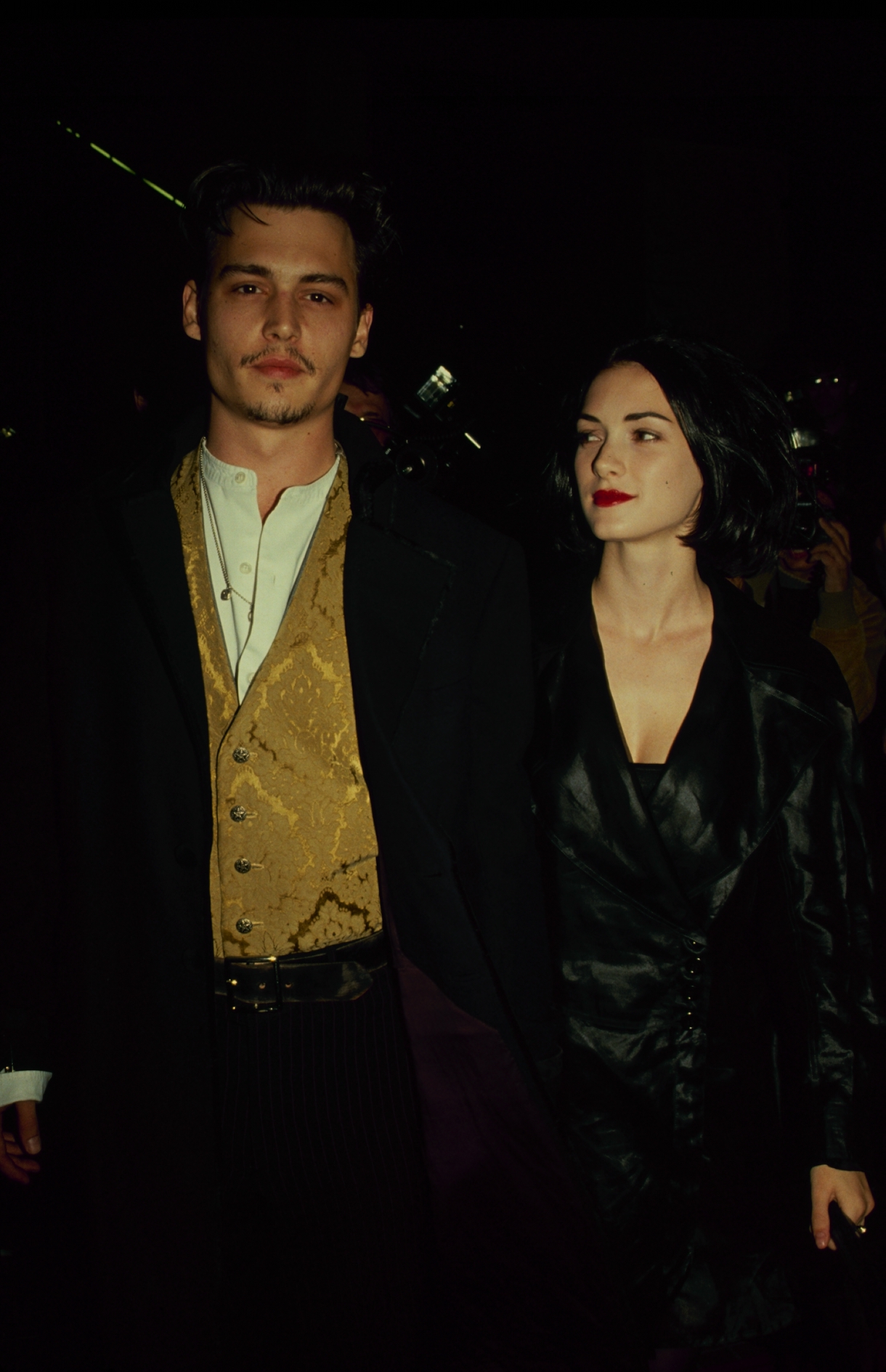 Winona Ryder and Johnny Depp