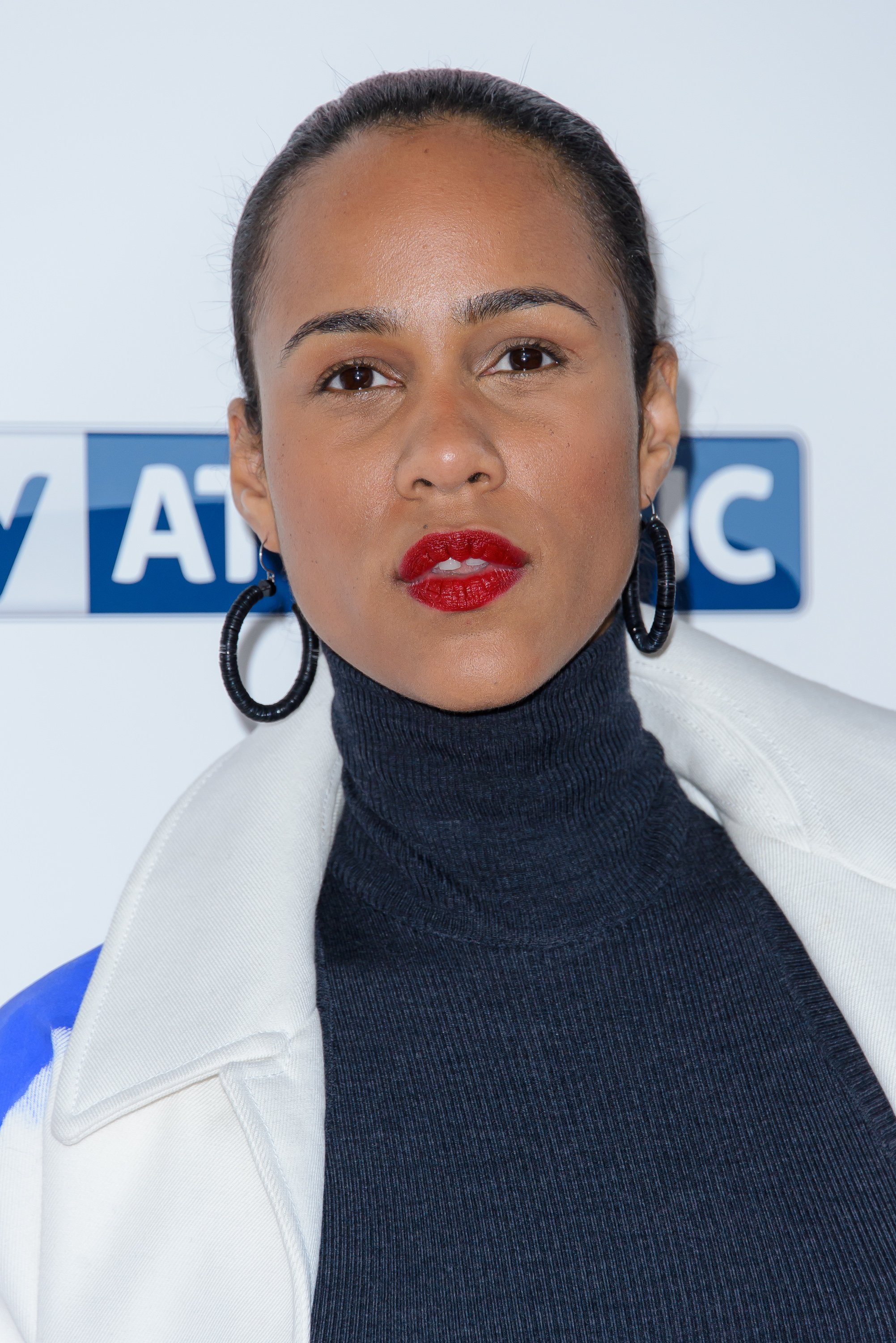 Zawe Ashton and the red carpet at a movie premiere