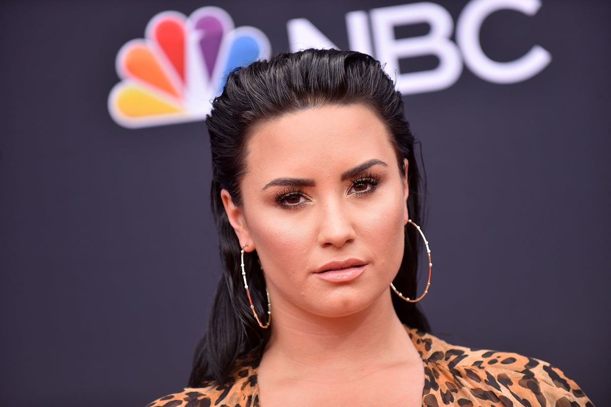 Demi Lovato at the 2018 Billboard Music Awards 2018 on May 20, 2018, in Las Vegas, Nevada.