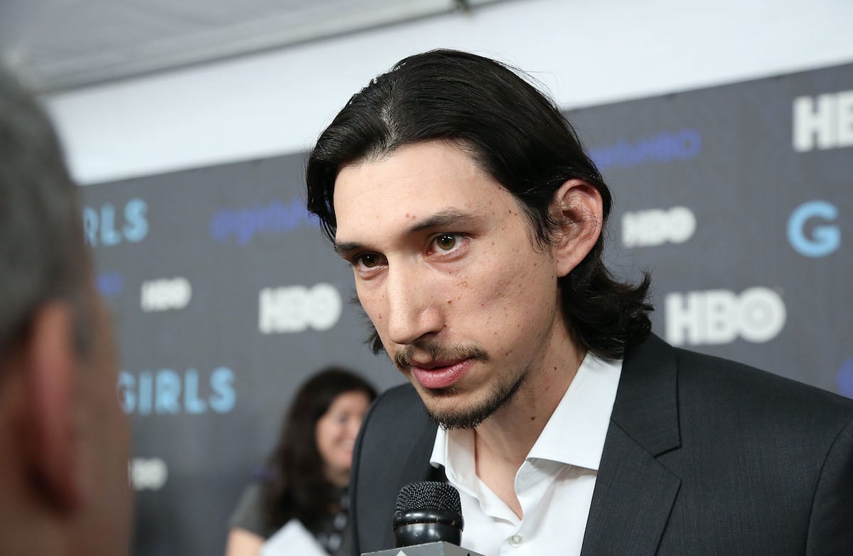 Adam Driver at the premiere of 'Girls' Season 2