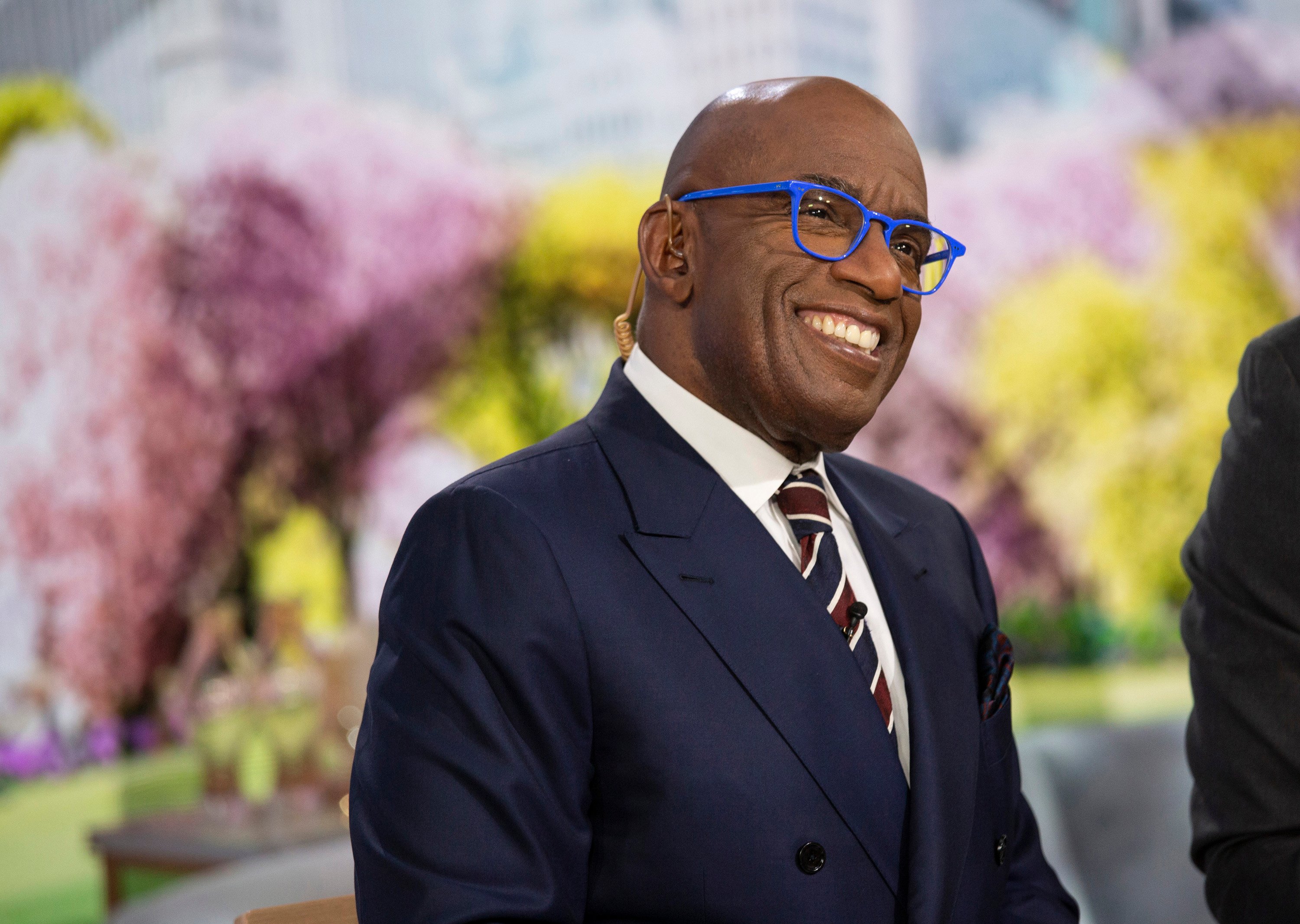 Al Roker in a suit and tie, smiling on the 'Today Show' 