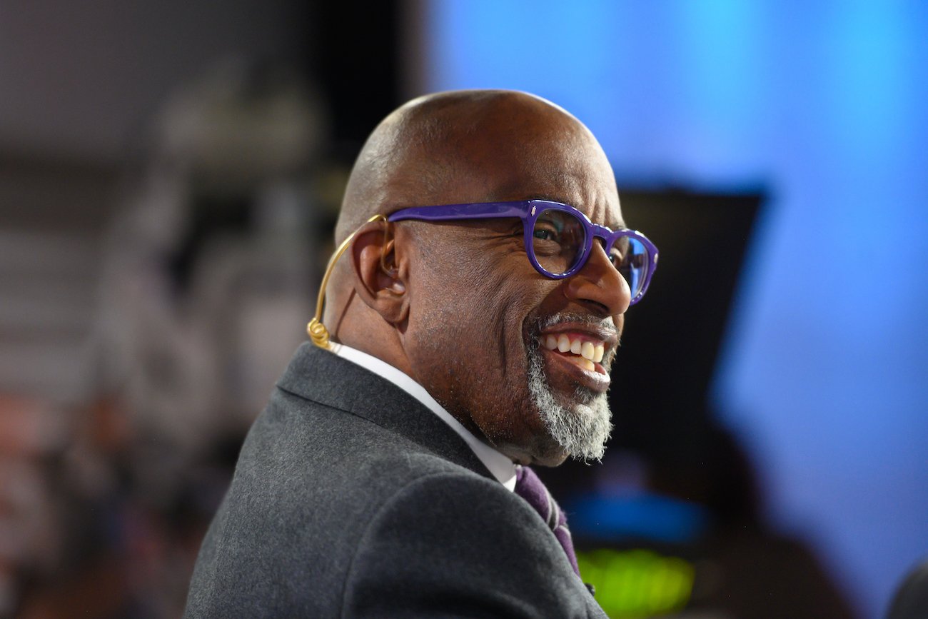 Al Roker on the set of the 'Today Show'