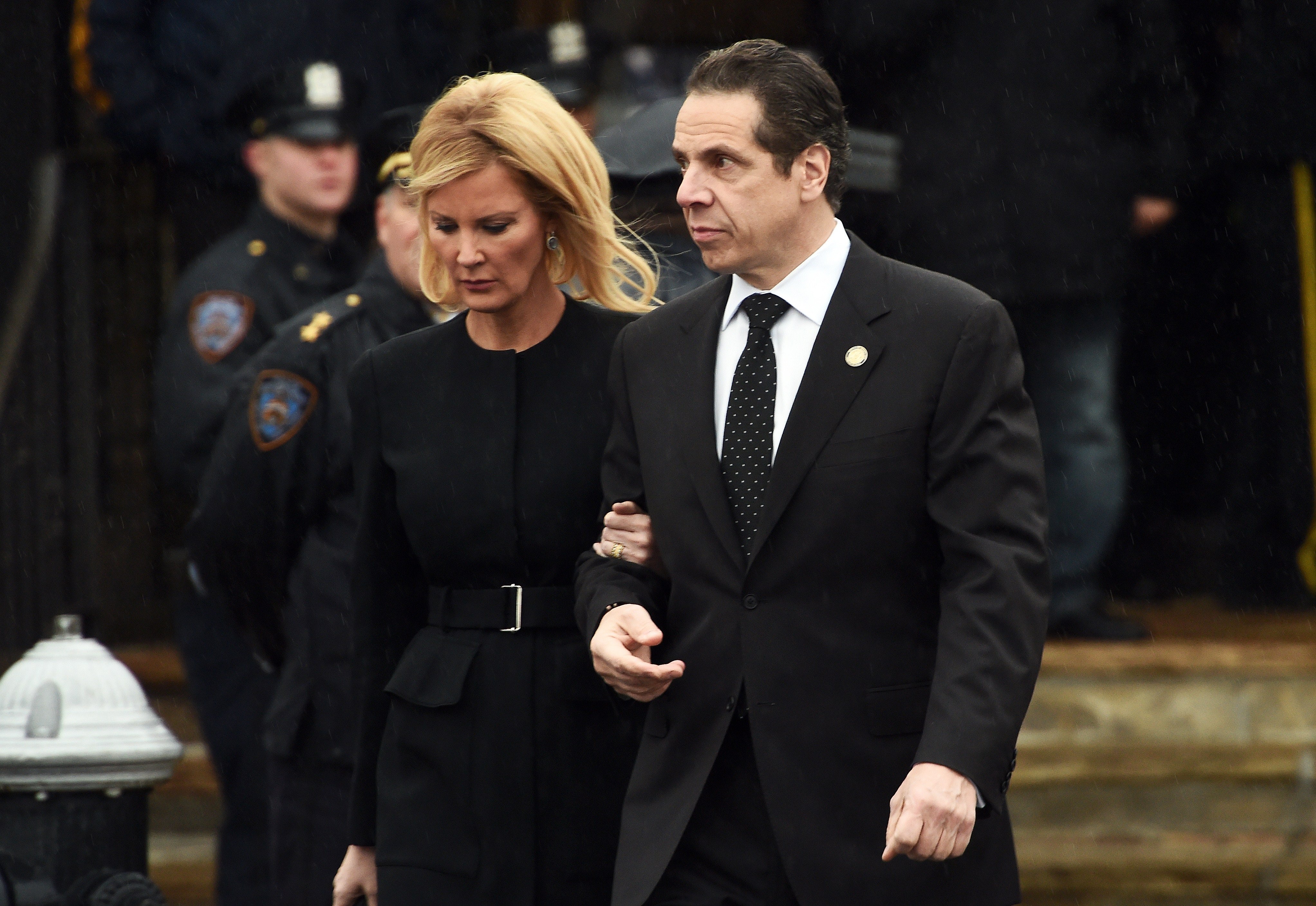 Andrew Cuomo and Sandra Lee