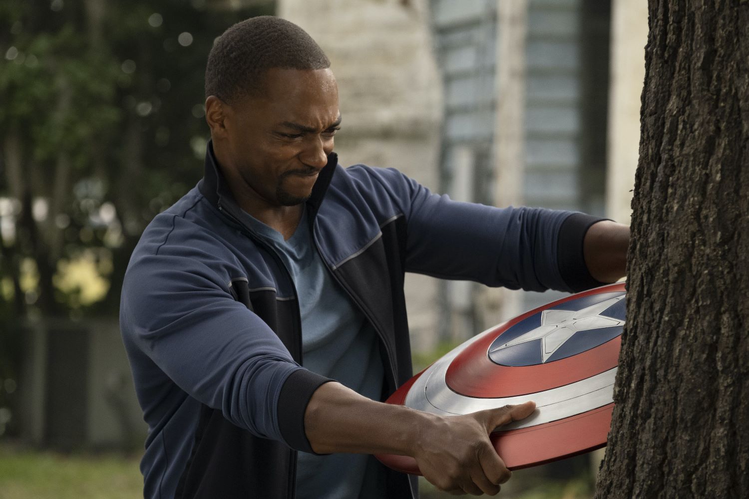 Anthony Mackie as Sam Wilson in 'The Falcon and the Winter Soldier'