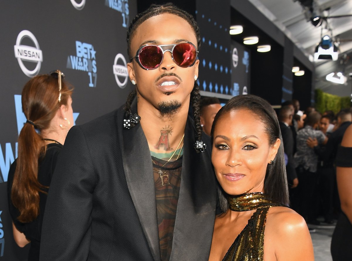 August Alsina and Jada Pinkett Smith together