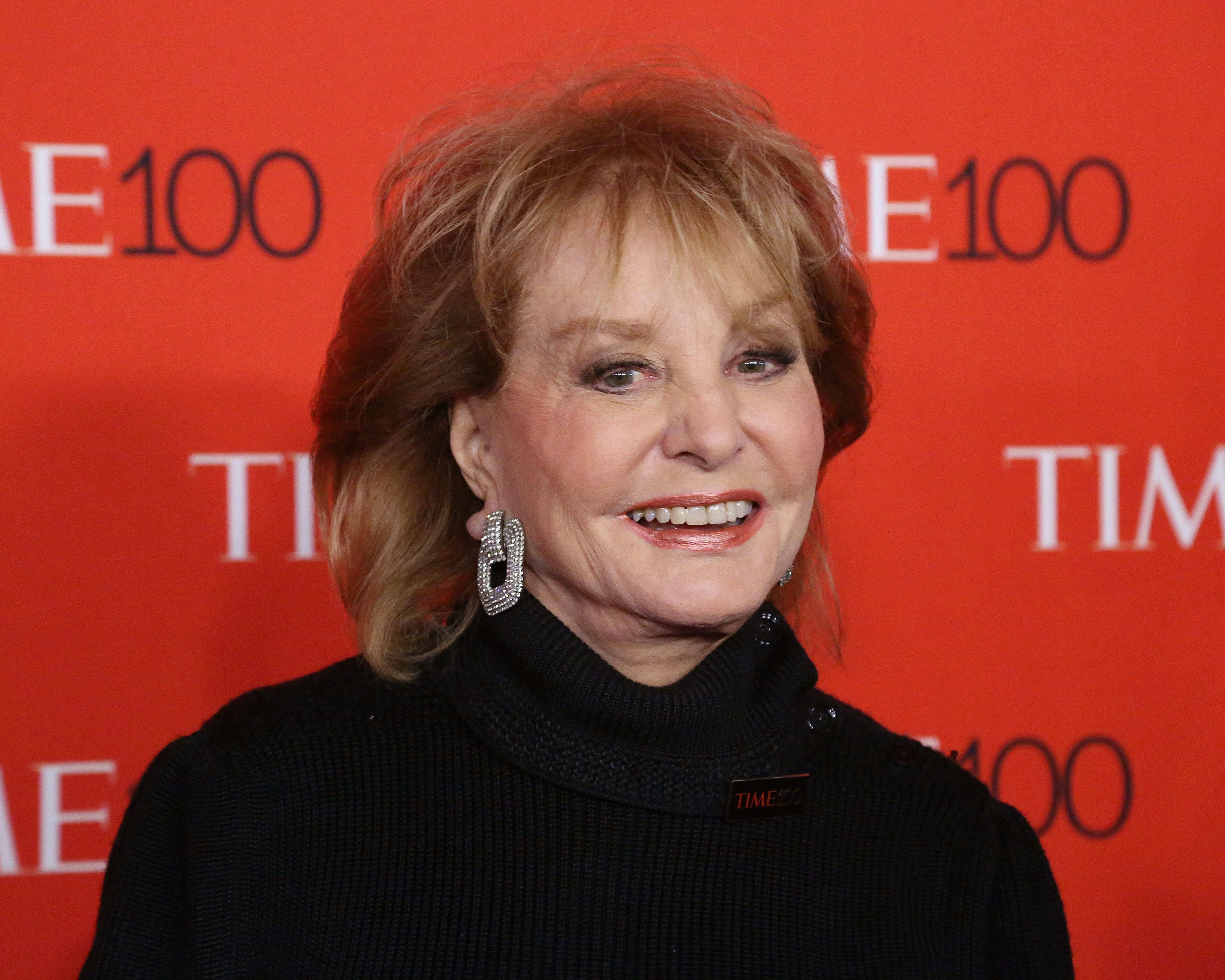 TV personality Barbara Walters attends the 2015 Time 100 Gala at Frederick P. Rose Hall, Jazz at Lincoln Center 