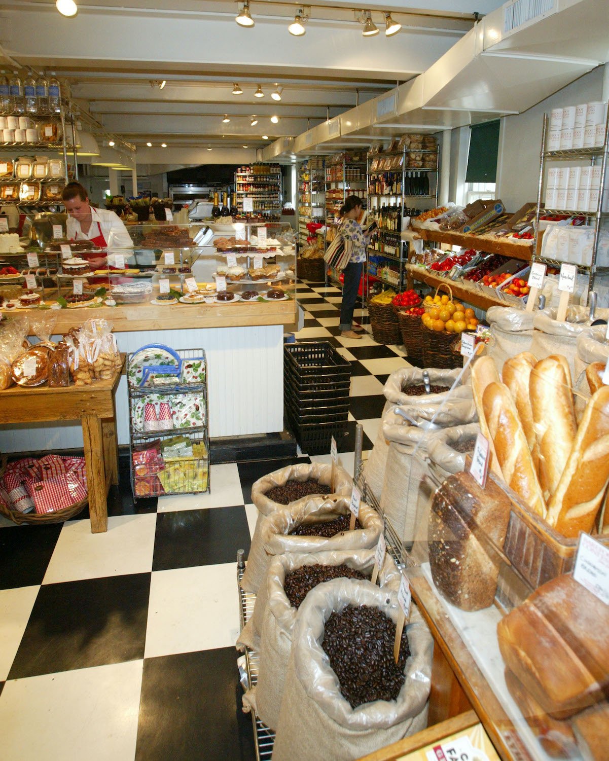 The interior of Ina Garten's former Barefoot Contessa food store