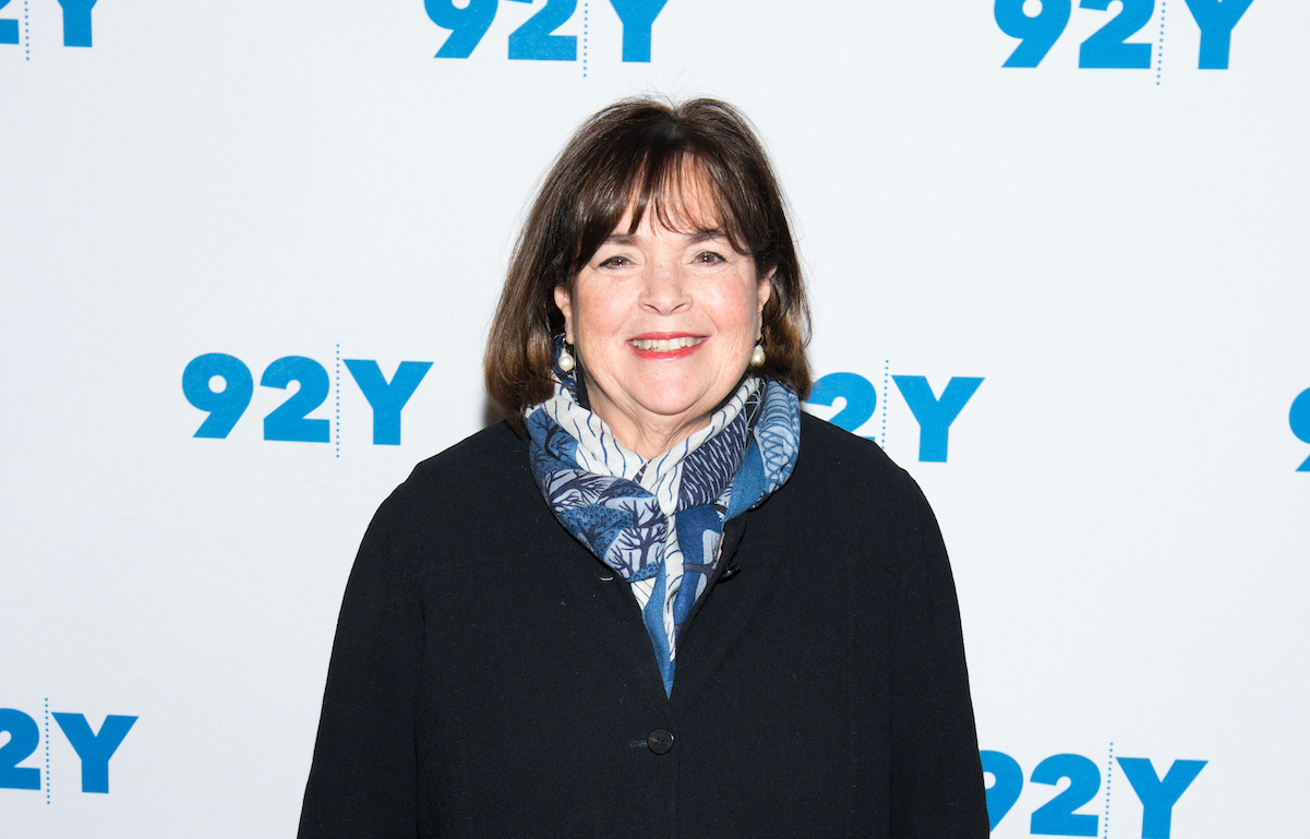 Ina Garten smiles for cameras while attending 'Ina Garten in Conversation with Danny Meyer'