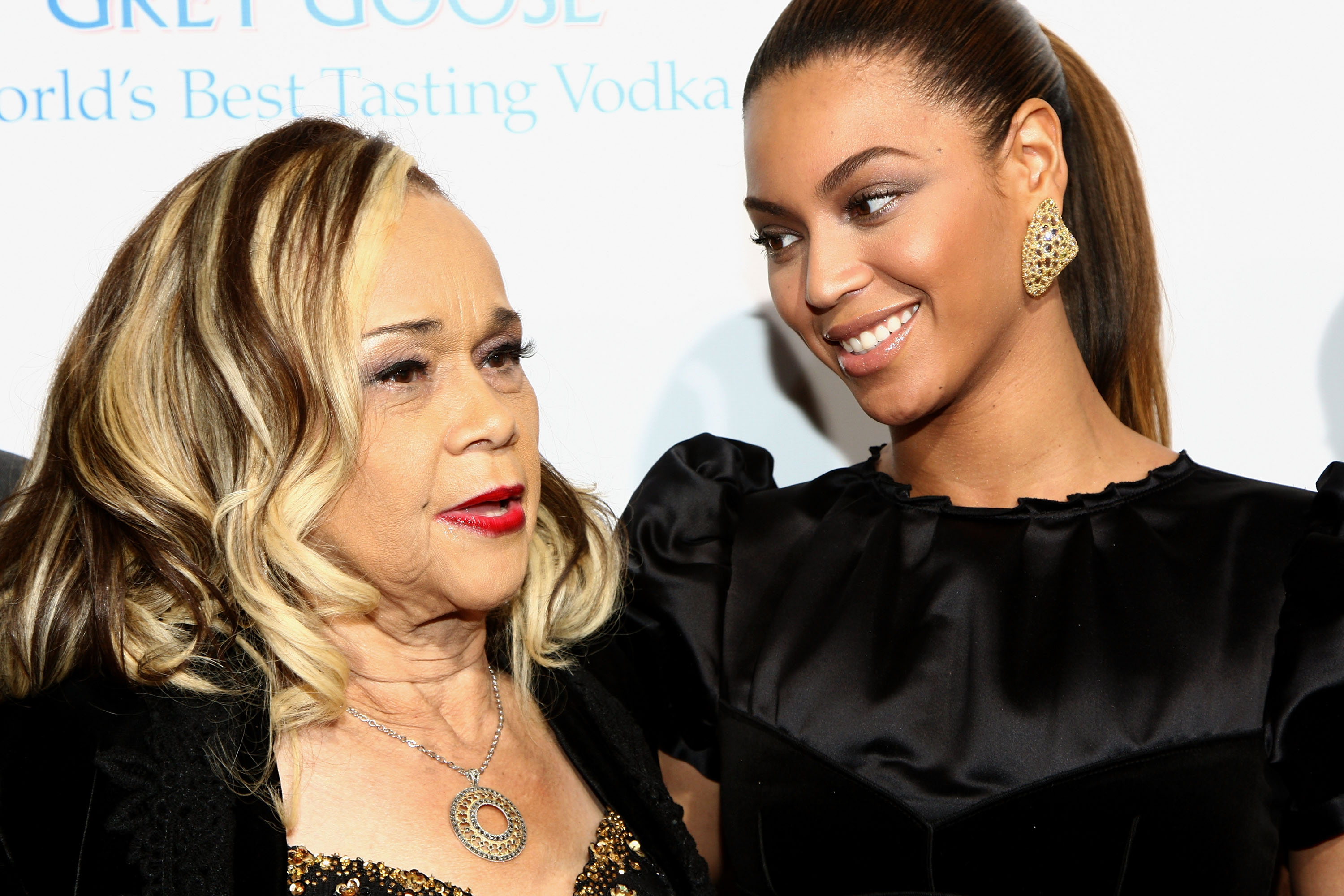 Beyoncé and Etta James at the Cadillac Records premiere