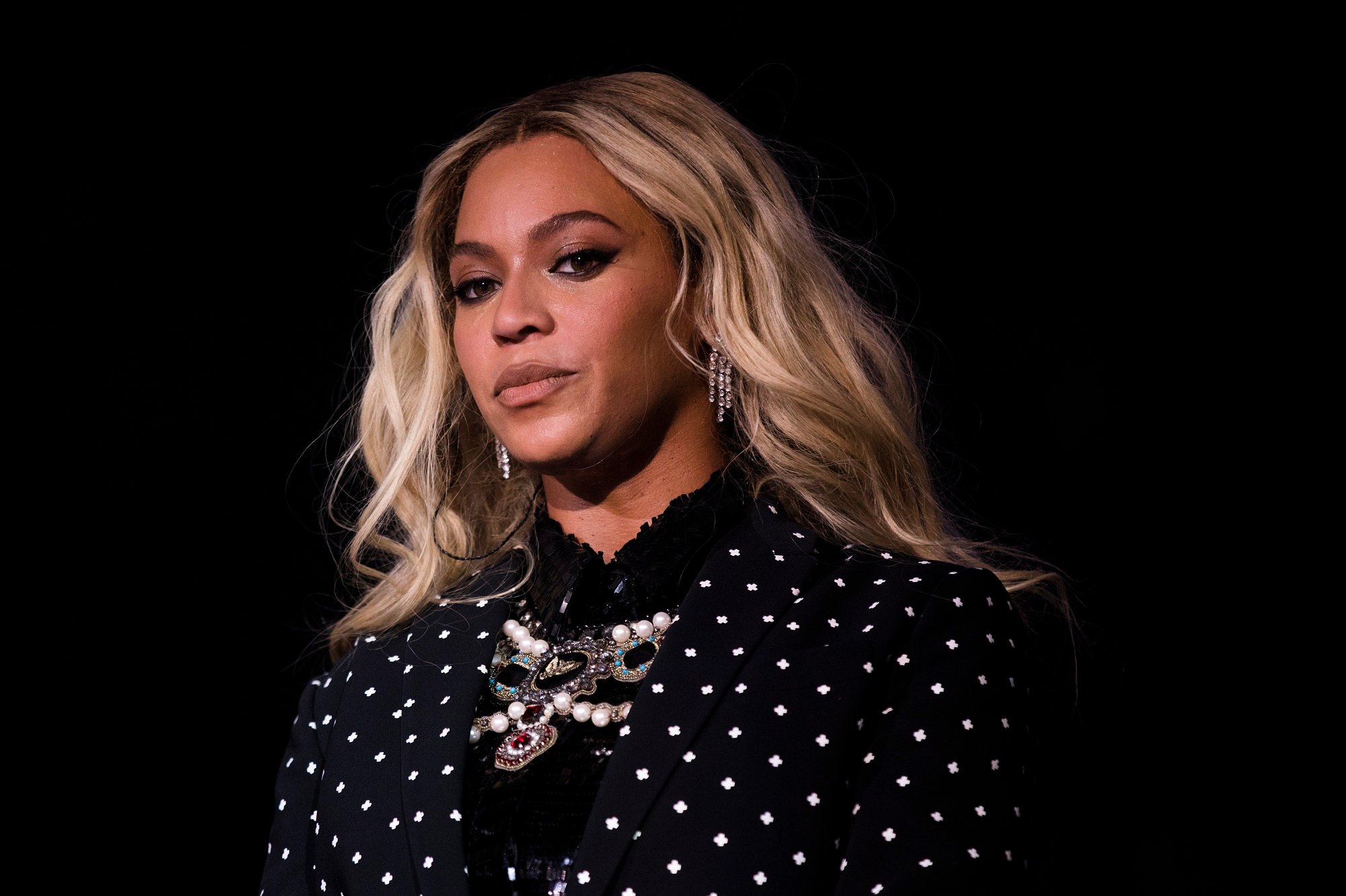 Beyoncé at a Hillary Clinton rally