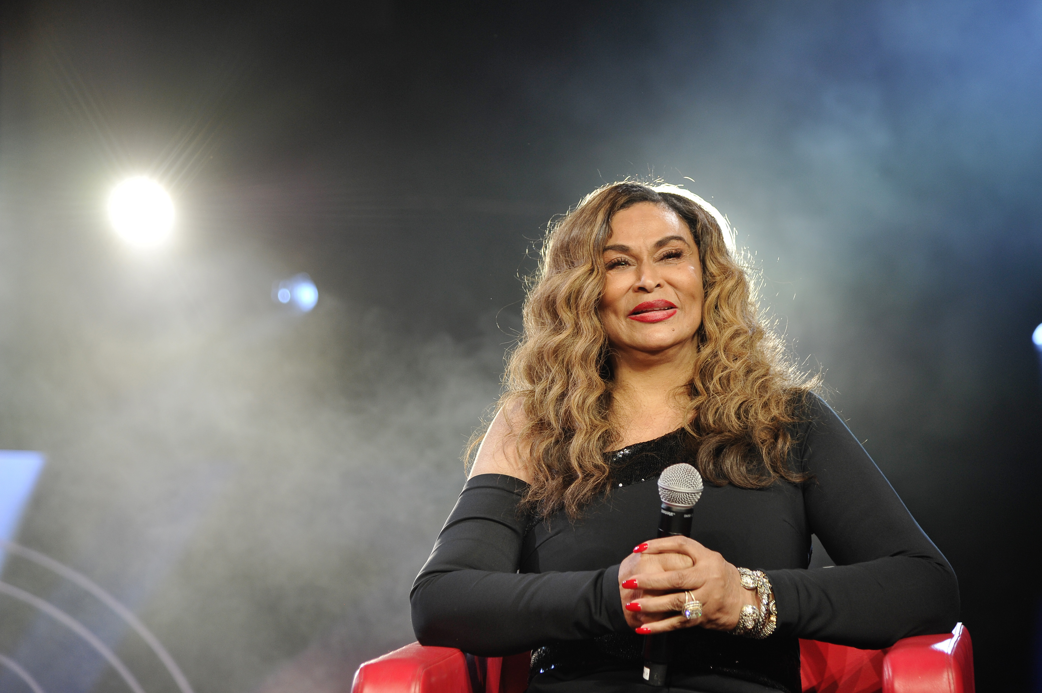 Beyoncé mom Tina Knowles at Beautycon