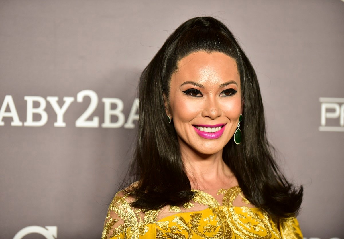 'Bling Empire' star Christine Chiu smiles on red carpet at 2019 Baby2Baby Gala