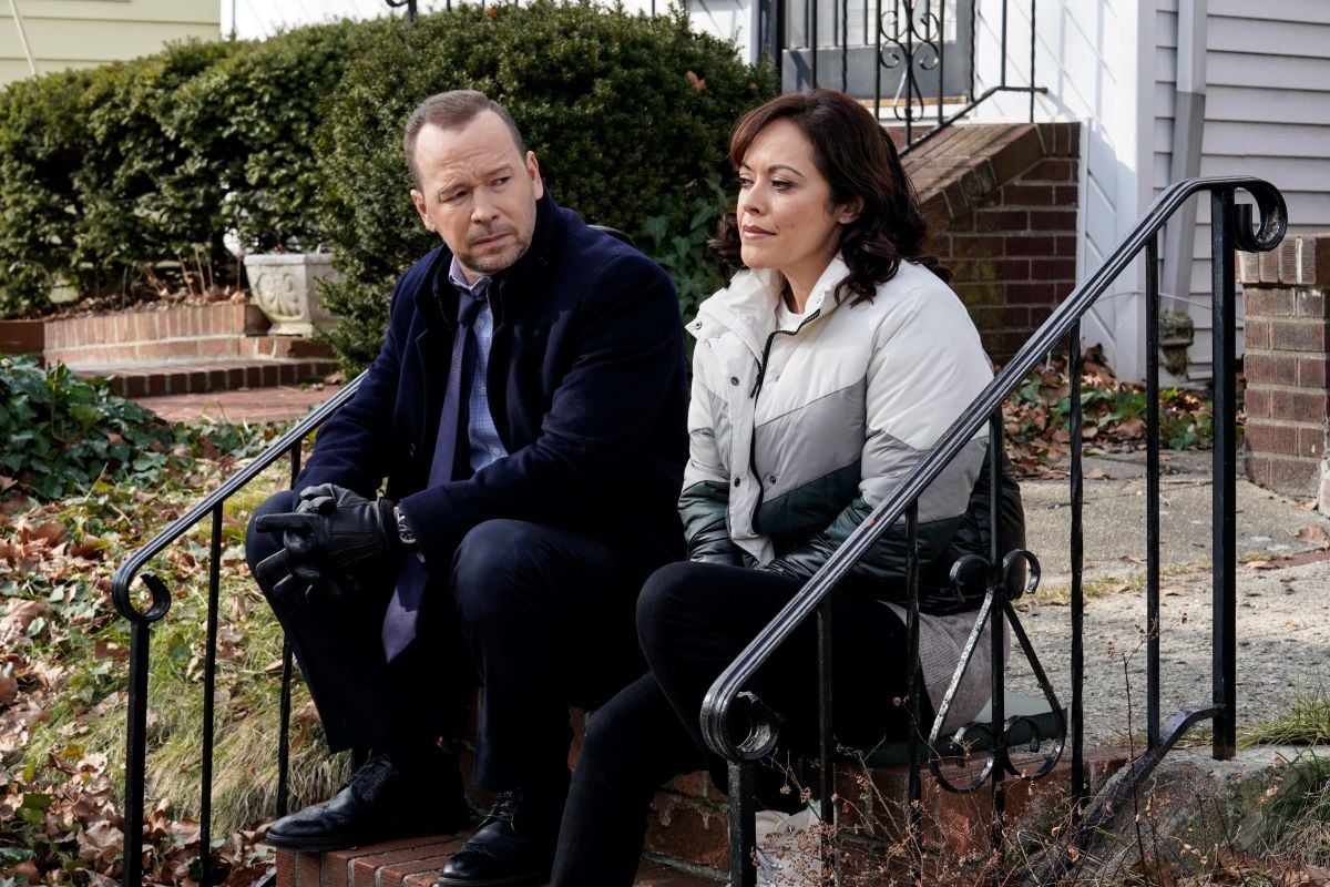 Danny Reagan (Donnie Wahlberg) and Maria Baez (Marisa Ramirez) on 'Blue Bloods'