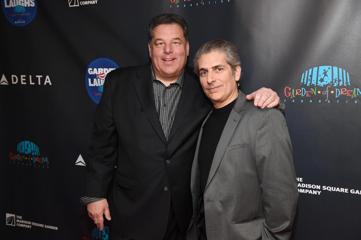 'Blue Bloods' actor Steve Schirripa and 'The Sopranos' star Michael Imperioli attend the 2019 Garden Of Laughs Comedy Benefit