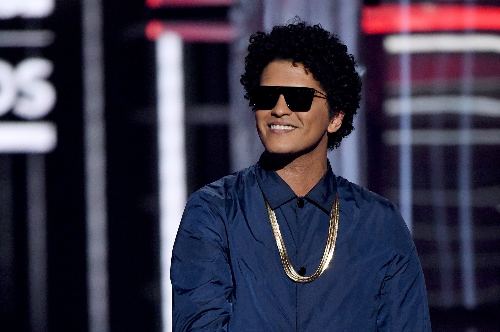 Bruno Mars at the 2018 Billboard Music Awards