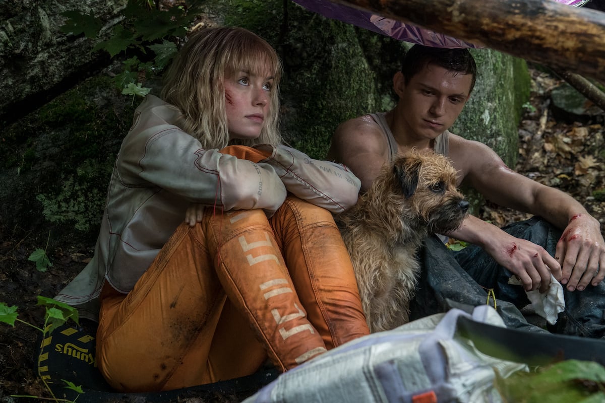 Daisy Ridley and Tom Holland in 'Chaos Walking'